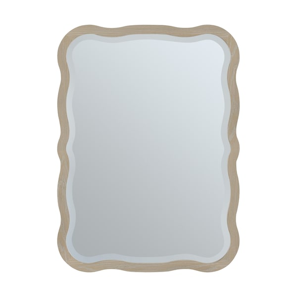 James Martin Vanities Wavy 28'' Mirror, Natural 246-M28-NAT - main